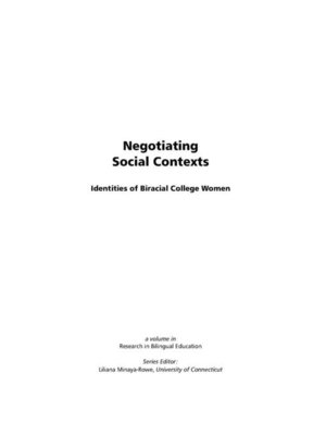 cover image of Negotiating Social Contexts